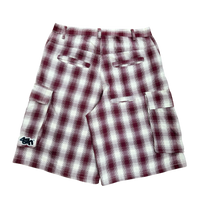 HERITAGE PLAID CARGO SHORTS