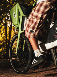 HERITAGE PLAID CARGO SHORTS