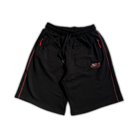 BLACK & RED SHORTS