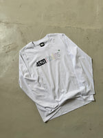 DIGITAL DOTS WHITE LONG-SLEEVE