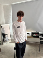 DIGITAL DOTS WHITE LONG-SLEEVE