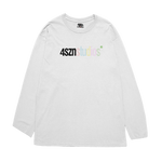 DIGITAL DOTS WHITE LONG-SLEEVE