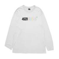 DIGITAL DOTS WHITE LONG-SLEEVE