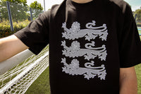 THREE LIONS TEE (BLACK)