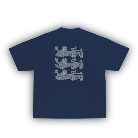 THREE LIONS TEE (NAVY)