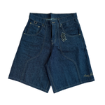 RAW DENIM TWINLINE JORTS