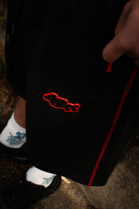 BLACK & RED SHORTS