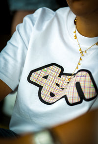 PLAID TEE