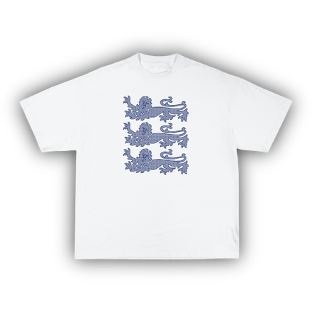 THREE LIONS TEE (WHITE)