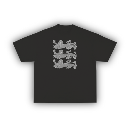 THREE LIONS TEE (BLACK)