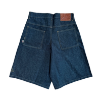 RAW DENIM TWINLINE JORTS